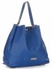 GEANȚĂ DIN PIELE shopper bag Vittoria Gotti cobalt V230